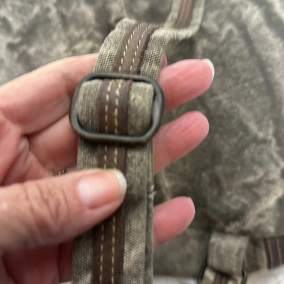 Myra Bag Tan and Brown Backpack - Picture 9 of 12